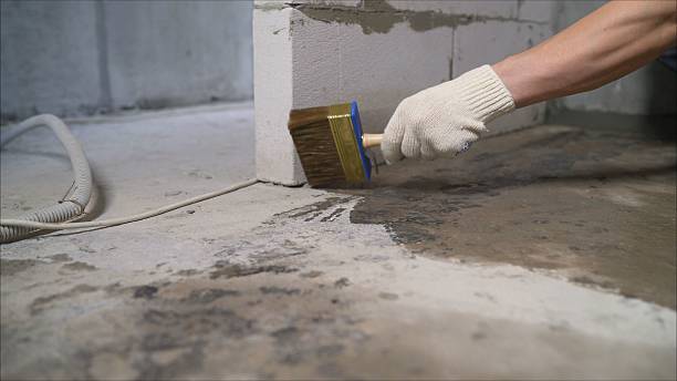 SJ Waterproofing Pros Waterproofing coverage map for Chesterfield, NJ and surrounding area